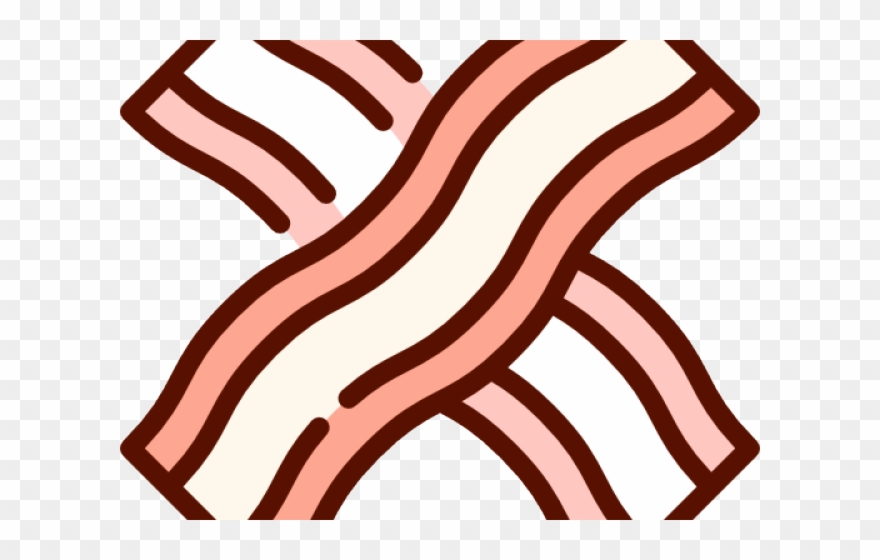 Bacon Clipart Bacon Strip - Bacon Clip Art - Png Download