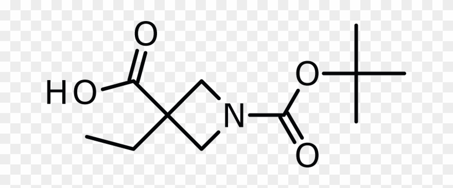 1 Boc 3 Ethyl 3 Azetidinecarboxylic Acid - 1 3 7 Trimethylxanthine Clipart