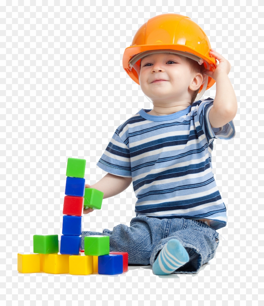 Cut Out Child Playing Clipart