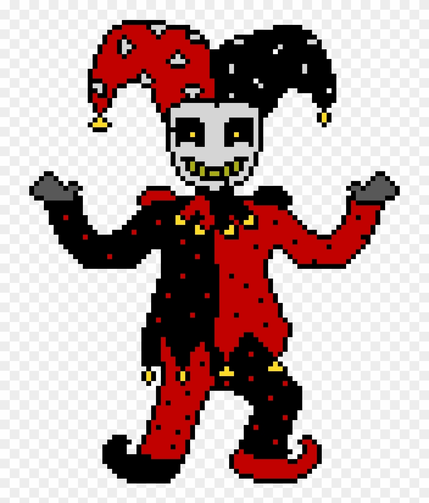 Jester - Jester Pixel Art Clipart