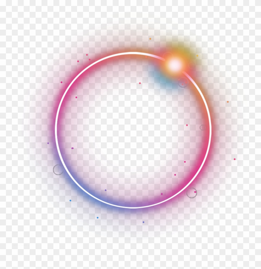 Glow Clipart Circle - 光 效 素材 Png Transparent Png