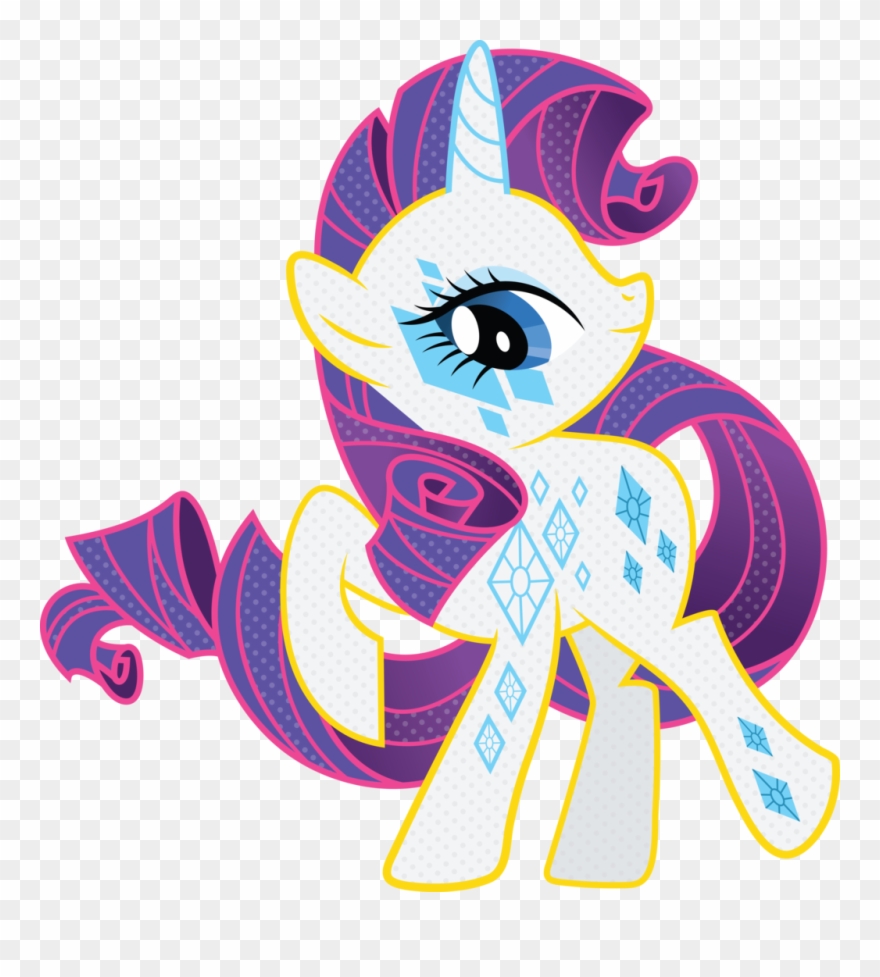 Cutie Mark Magic Rarity Vector By Icantunloveyou - Mlp Cutie Mark Magic Glamour Glow Rarity Clipart