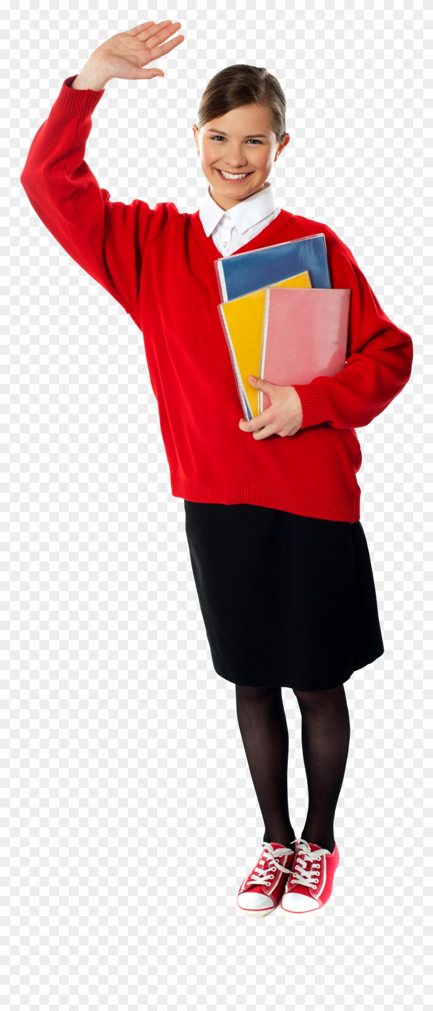 Young Girl Student - Young Girl Student Png Clipart