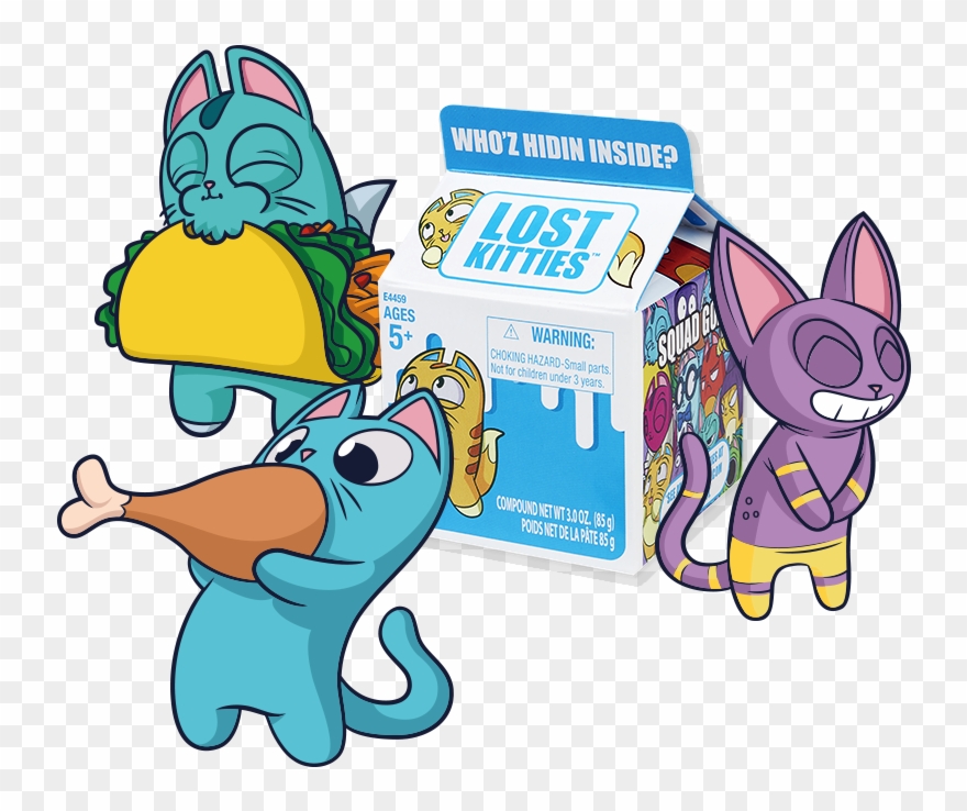 Download Homepage Character Bsa - Lost Kitties Characters Clipart ...