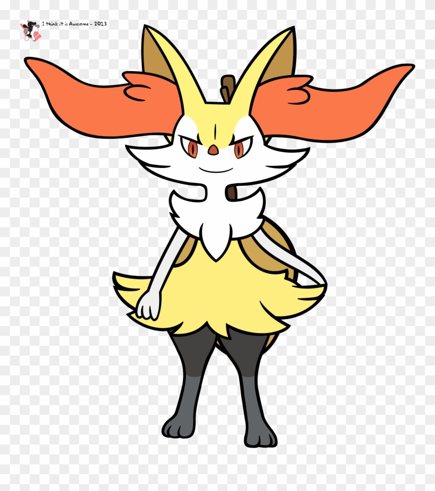 172kib, 1795x1931, Braixen By Mrgameandwatch14-d6xnwny - Braixen Png Clipart