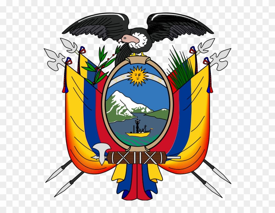 When - Escudo De Armas Del Ecuador Clipart