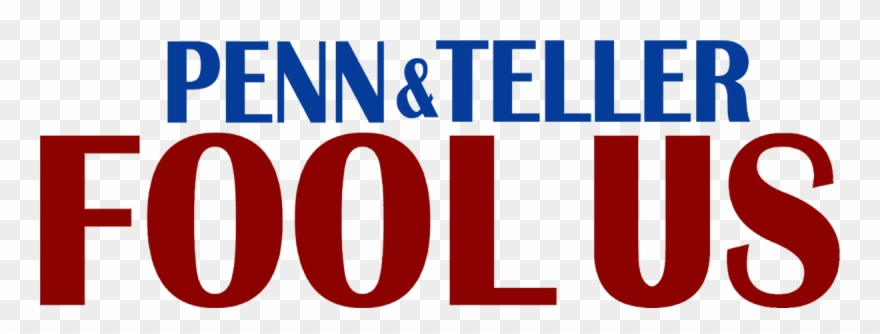1200 X 402 2 - Penn And Teller Fool Us Logo Clipart