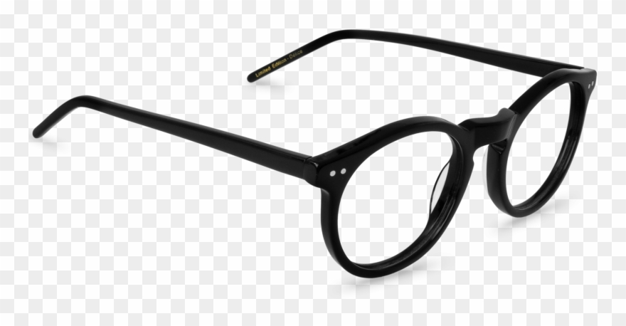 Délice Black - Glasses Clipart
