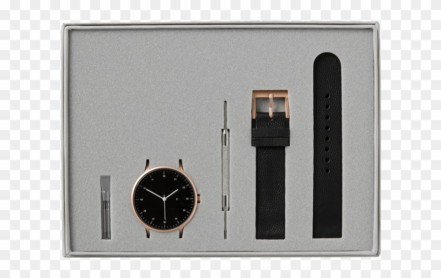 Instrmnt Watch - Gold/black/black - Electrical Connector Clipart