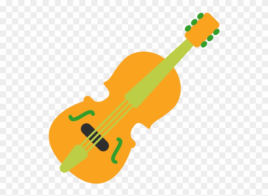 U 1 F 3 Bb Violin - Ukulele Icon Png Clipart