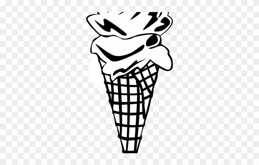 Mickey Mouse Clipart Ice Cream - Ice Cream Cone Clip Art - Png Download