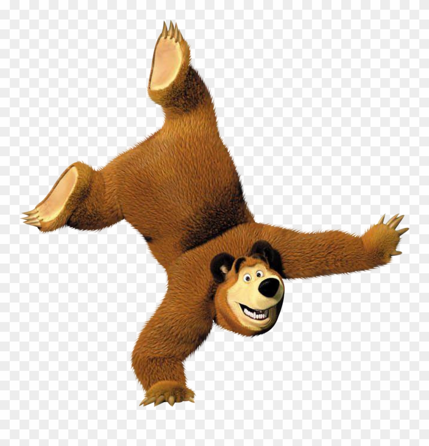 Masha And The Bear, Bear Birthday, 2nd Birthday Parties, - Png Masha And The Bear Clipart