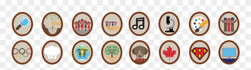 Every Time A Beaver Scout Would Like To Work Towards - Scouts Canada Beaver Badges Clipart