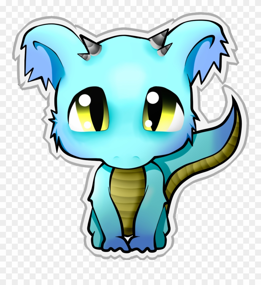 Cute Baby Dragon By Sugarysienna Cute Baby Dragon By - Cartoon Dragon Cute Baby Clipart