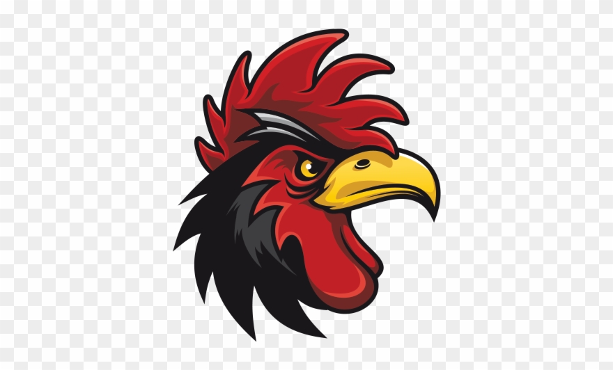 600 X 600 2 0 - Cartoon Roosters Clipart