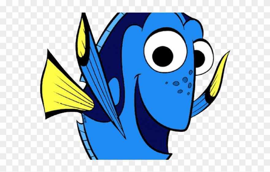 Character Clipart Finding Dory - Cartoon Dory - Png Download