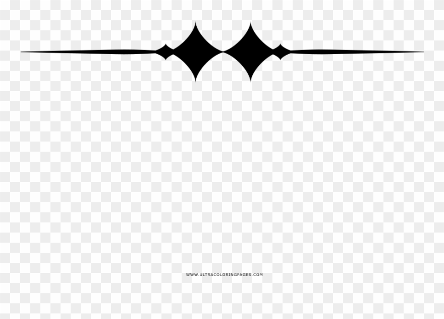 Diamond Line Embellishment Coloring Page - Illustration Clipart