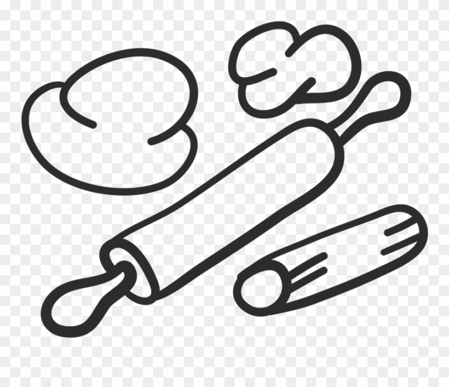 Playdough Clipart Black And White , Png Download - Playdough Clipart Black And White Transparent Png