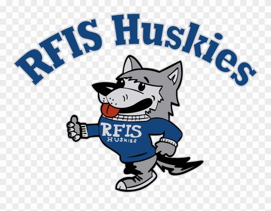 Rfis Huskies - - Cartoon Clipart