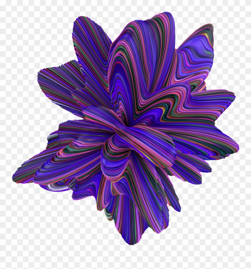 A Piece From “evolve,” A Pack Of Bursting 3d Shapes - Illustration Clipart