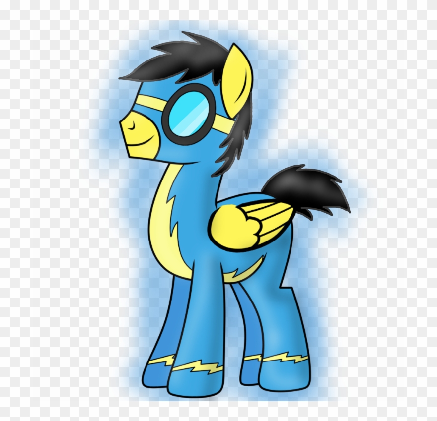 Thunder Burst, Black Outlines, Clothes, Glow, Goggles, - Cartoon Clipart