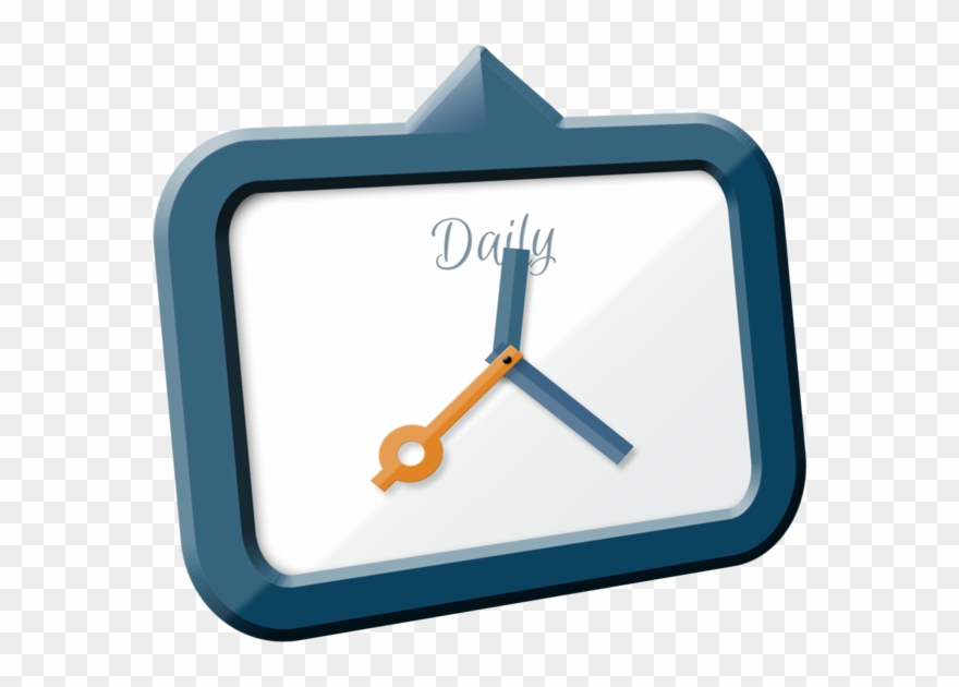 Daily Time Tracking On The Mac App Store Clipart