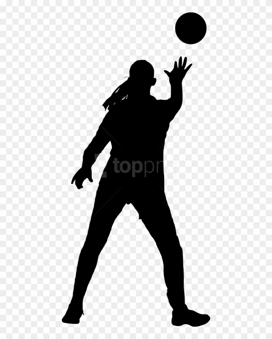 Free Png Sport Handball Silhouette Png Images Transparent - Silhouette Clipart