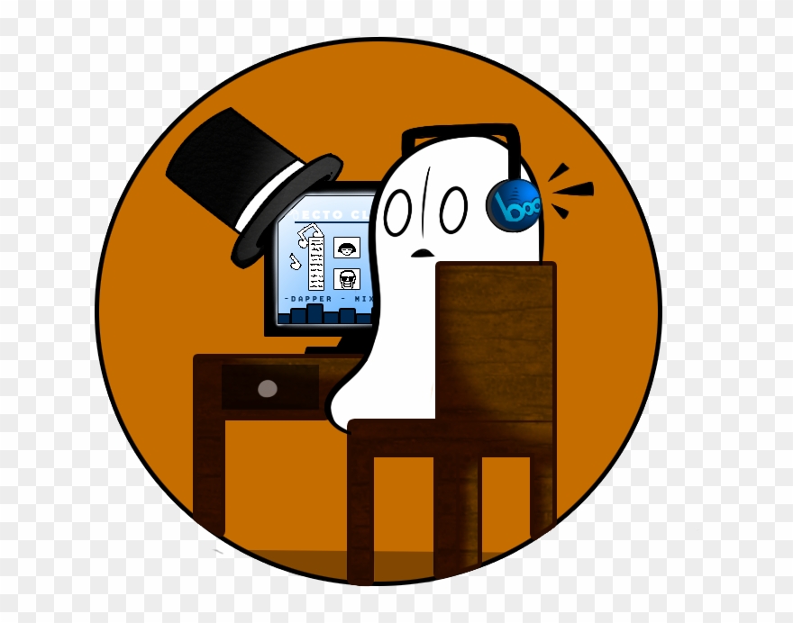Boo Napstablook - Napstablook Boo Clipart