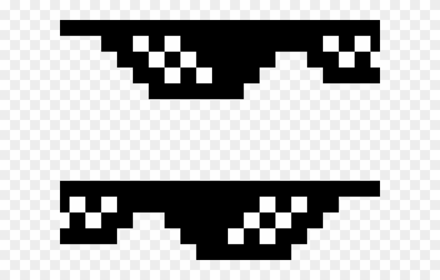 Thug Life Clipart Png - Óculos Thug Life Png Transparent Png