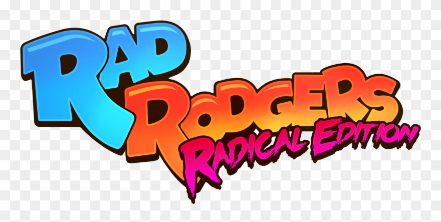 Plop Down With A Buddy To Team Up To Take Down The - Rad Rodgers Radical Edition Logo Png Clipart
