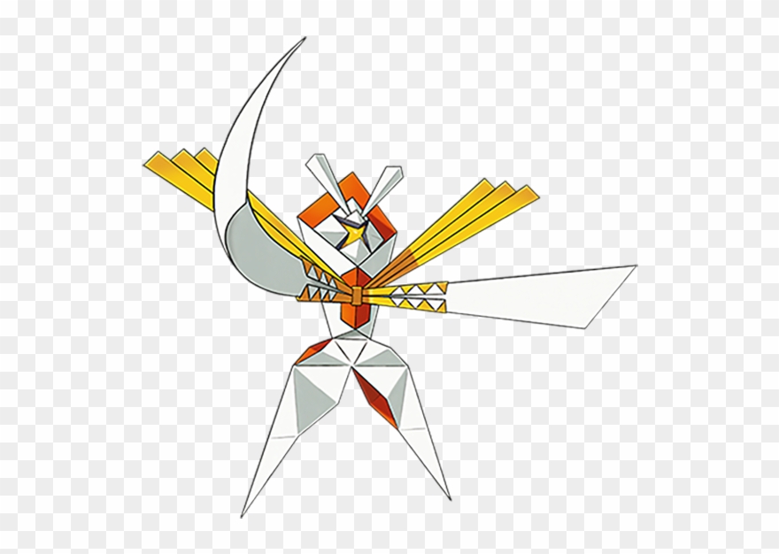 #798 Kartana - Pokémon Sun And Moon The Island Gardens Clipart
