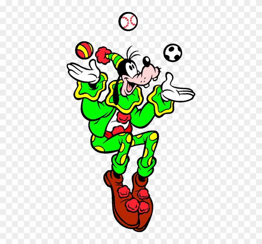 Goofy Juggle - Goofy Disney Clipart