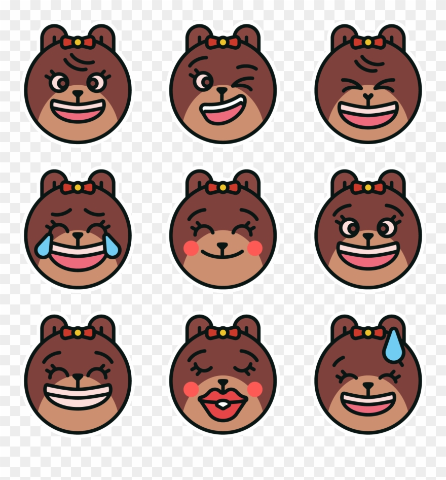 Funny Face Clip Art - Funny Facial Expression Clipart - Png Download