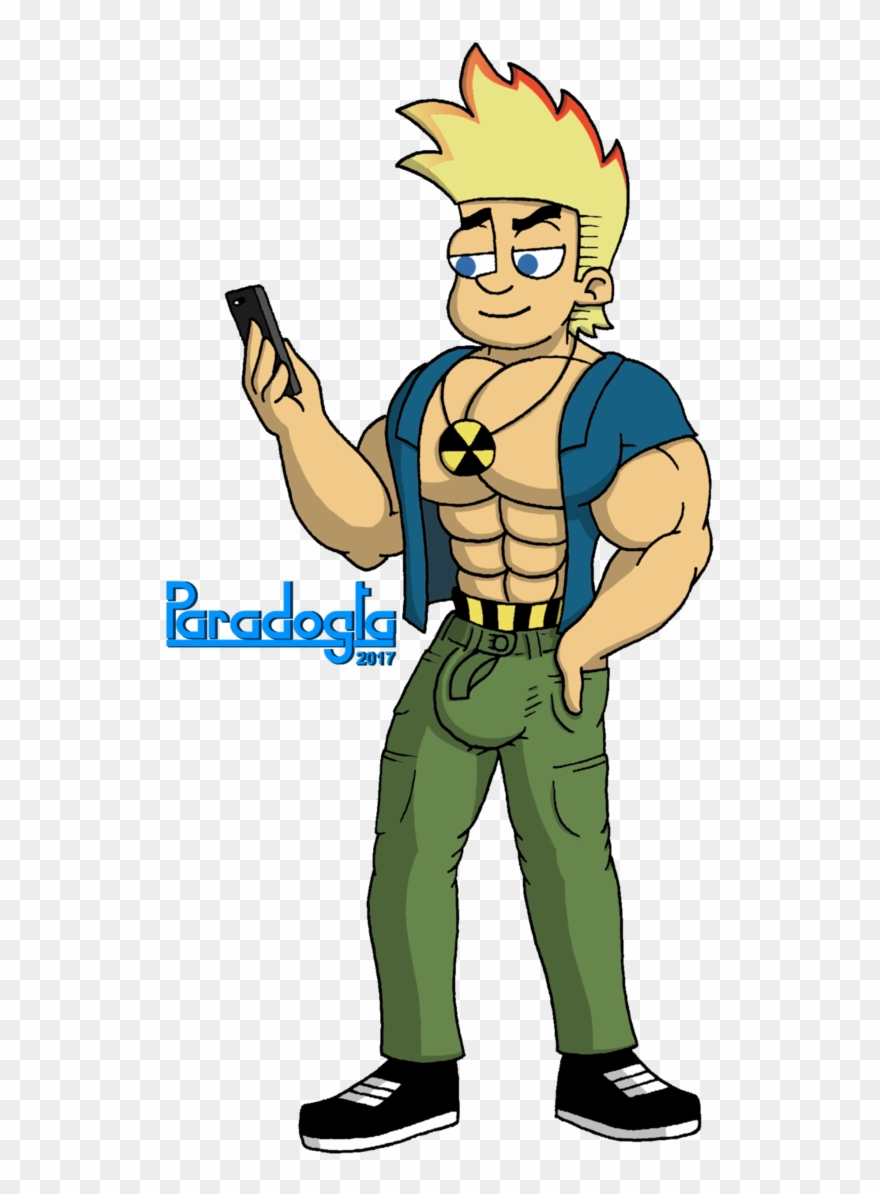Muscle Teen Johnny Test By Paradogta - Johnny Test Muscle Clipart