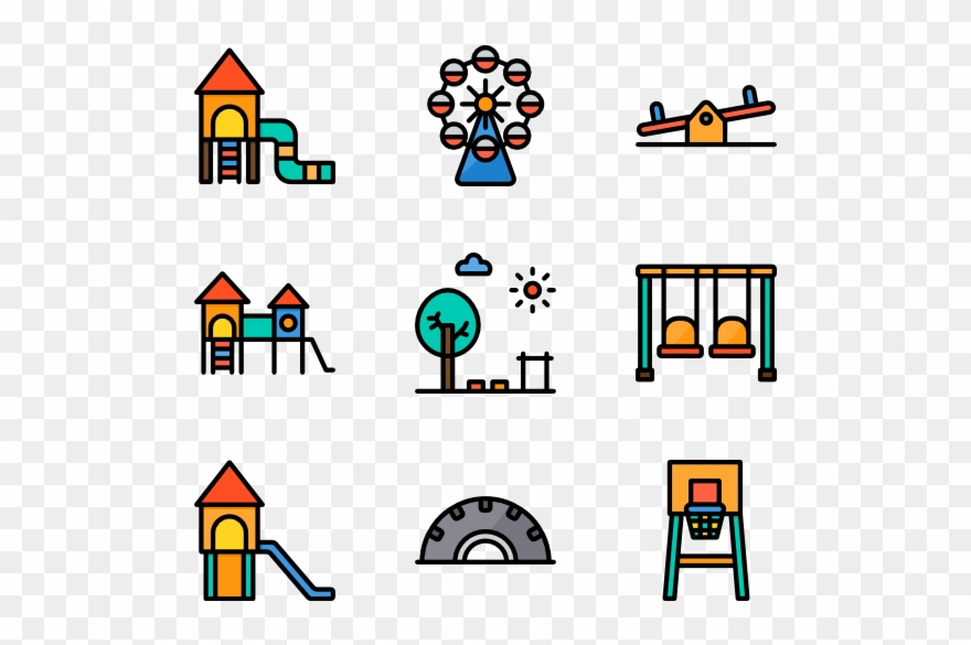 Playgrounds - Playground Clipart