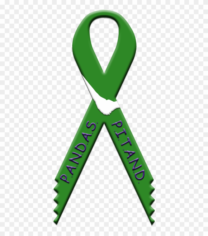 Pandas & Pitand Awareness Ribbon - Pandas Clipart