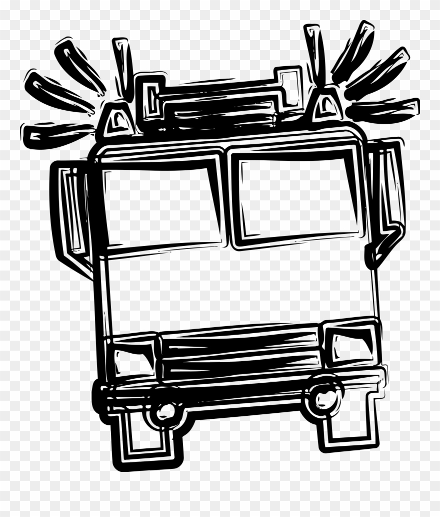 Big Image - Fire Engine Clipart