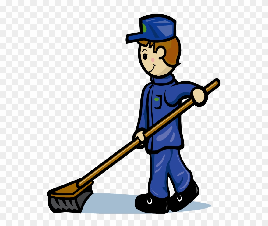 What Is A Custodian - Cartoon Custodian Clipart