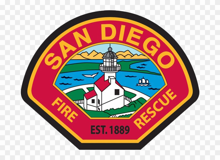 San Diego Fire-rescue Department - San Diego Fire Rescue Logo Clipart
