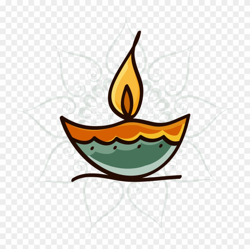 Clipart Elephant Diwali - दीपावली 2018 - Png Download