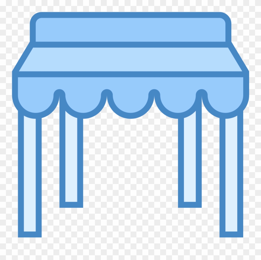 Clipart Tent Caravan Tent - Icon Pavillon - Png Download