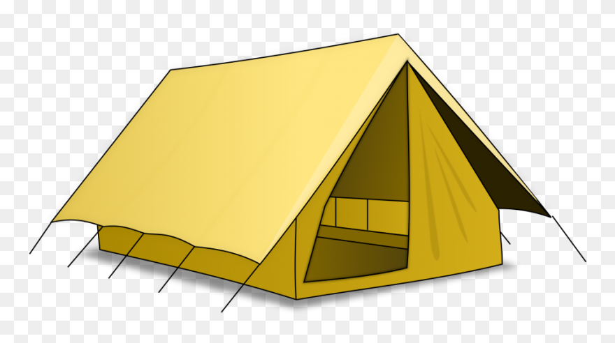 Clipart Tent Army Tent - Camping Tent Shower Curtain - Png Download