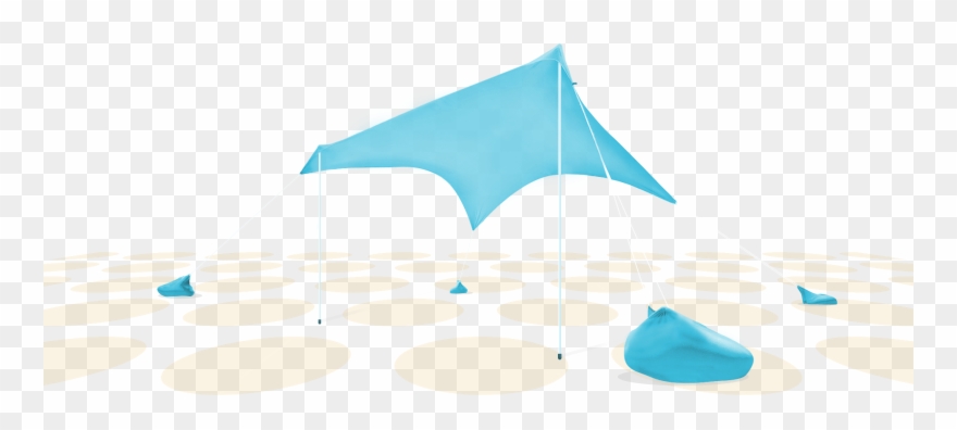 Tent Clipart Beach Tent - Tent - Png Download