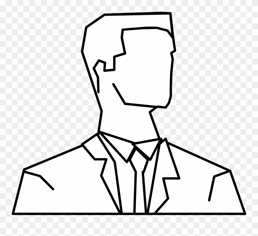 Male Drawing Outline At Getdrawings - Man Outline Drawing Clipart