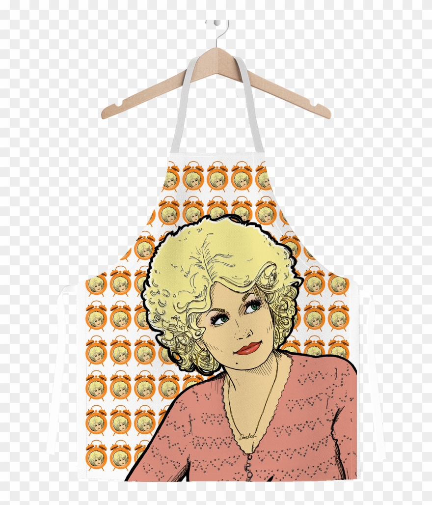 Dolly Mix 9 To - Apron Clipart