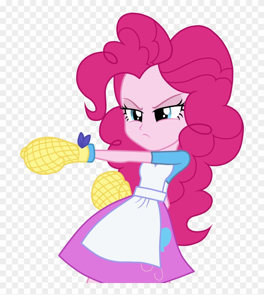 Apron Artist Twimix Boxing Clothes Equestria - Pinkie Pie Eqg Png Clipart