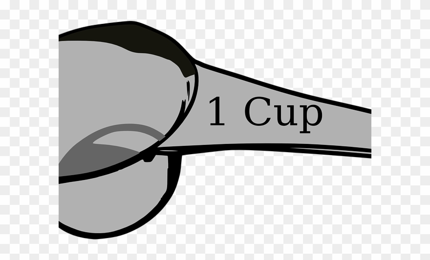 Cup Clipart Kitchen - Cup Measurements Clip Art - Png Download