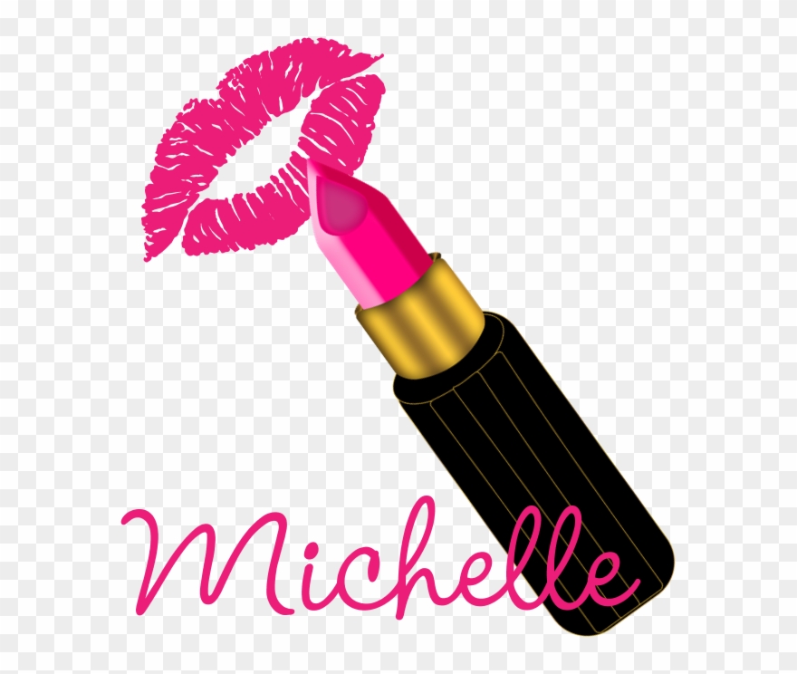Favorite - Hot Pink Lipstick Clip Art - Png Download