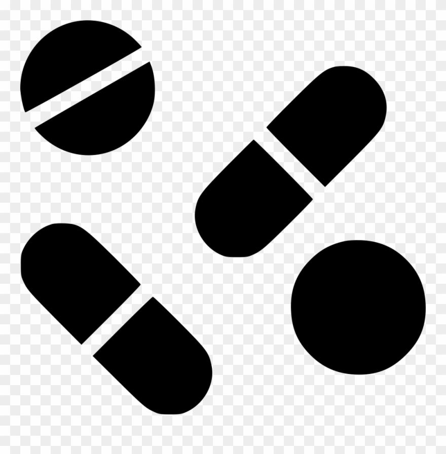 Drug Capsule Pill Medication Medicines Prescribe Svg - Prescription Svg Clipart