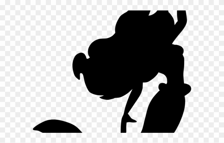 Shaow Clipart Kid Dance Silhouette - Little Mermaid Silhouette Png Transparent Png